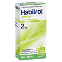 Habitrol Lozenge 2mg Extra Strength - Mint Flavour