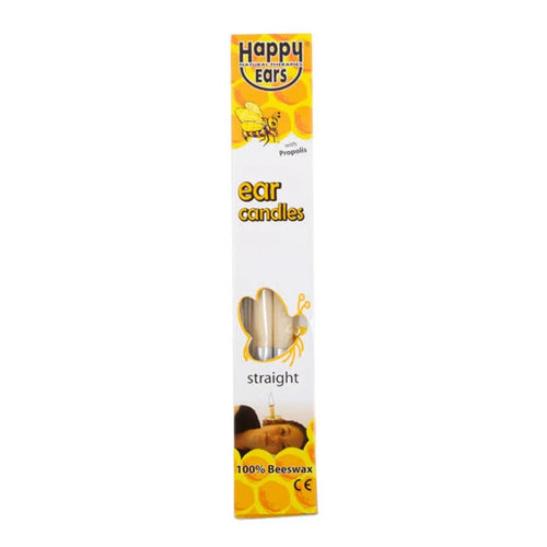 Happy Ears Ear Candles with Propolis - Straight