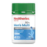 Healtheries 50+ Men's Multi with Probiotics One-A-Day