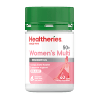 Healtheries 50+ Women's Multi with Probiotics One-A-Day