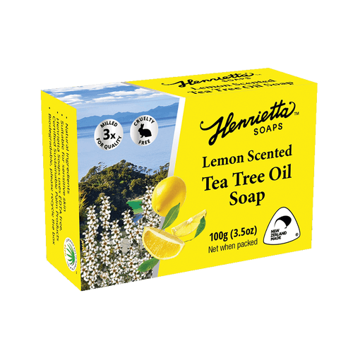Henrietta Lemon Scented Tea Tree Oil Soap