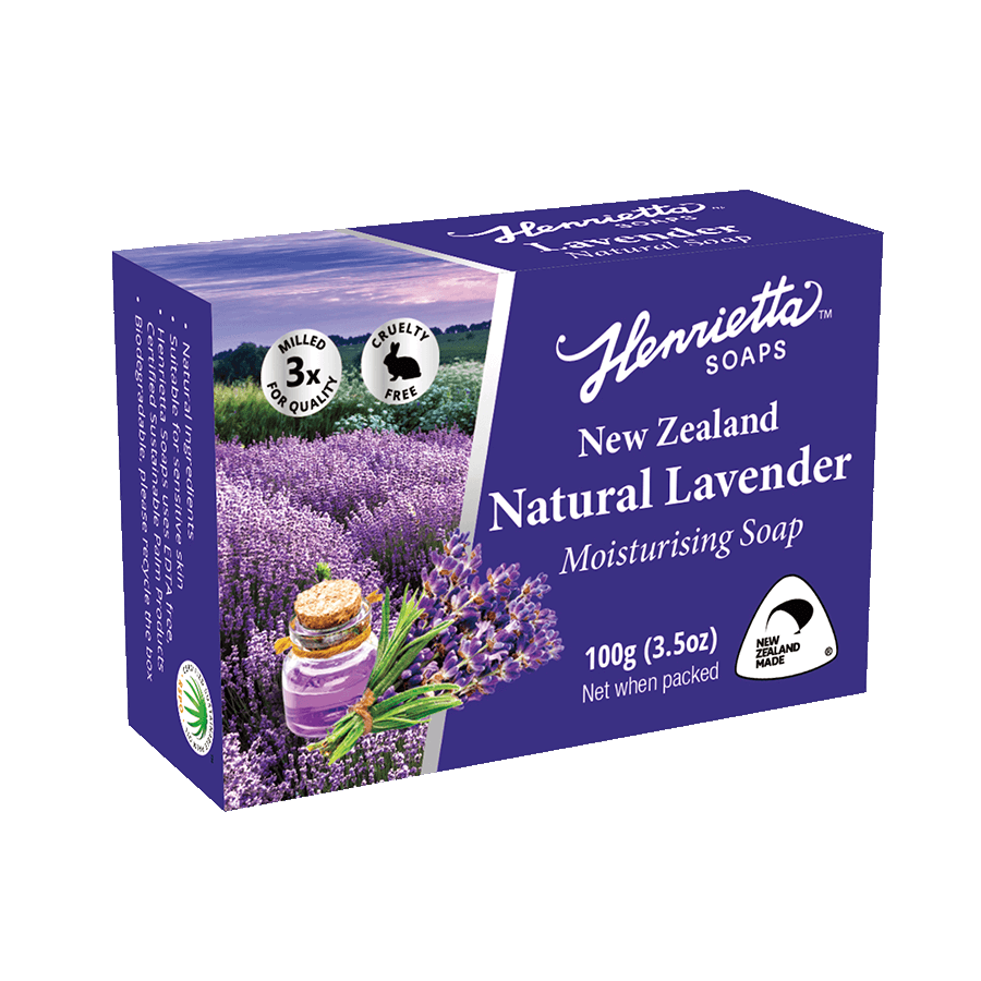 Henrietta New Zealand Natural Lavender Soap