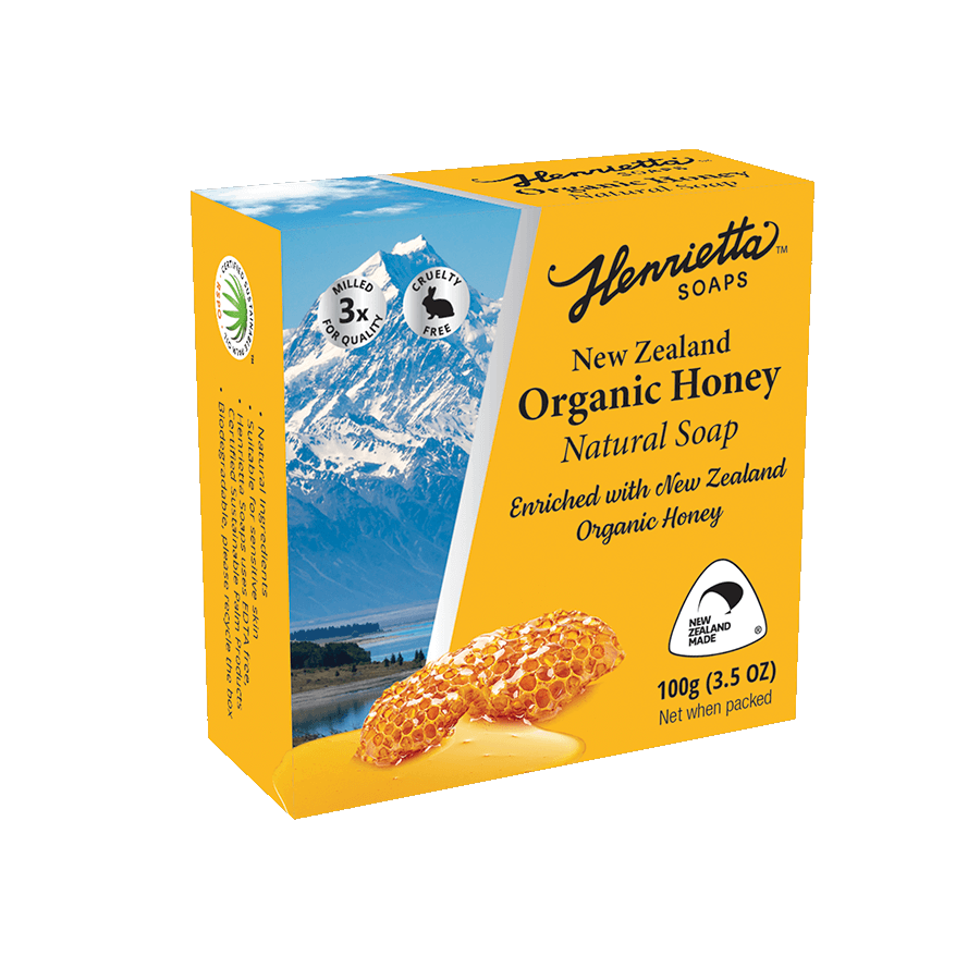 Henrietta New Zealand Organic Honey Soap