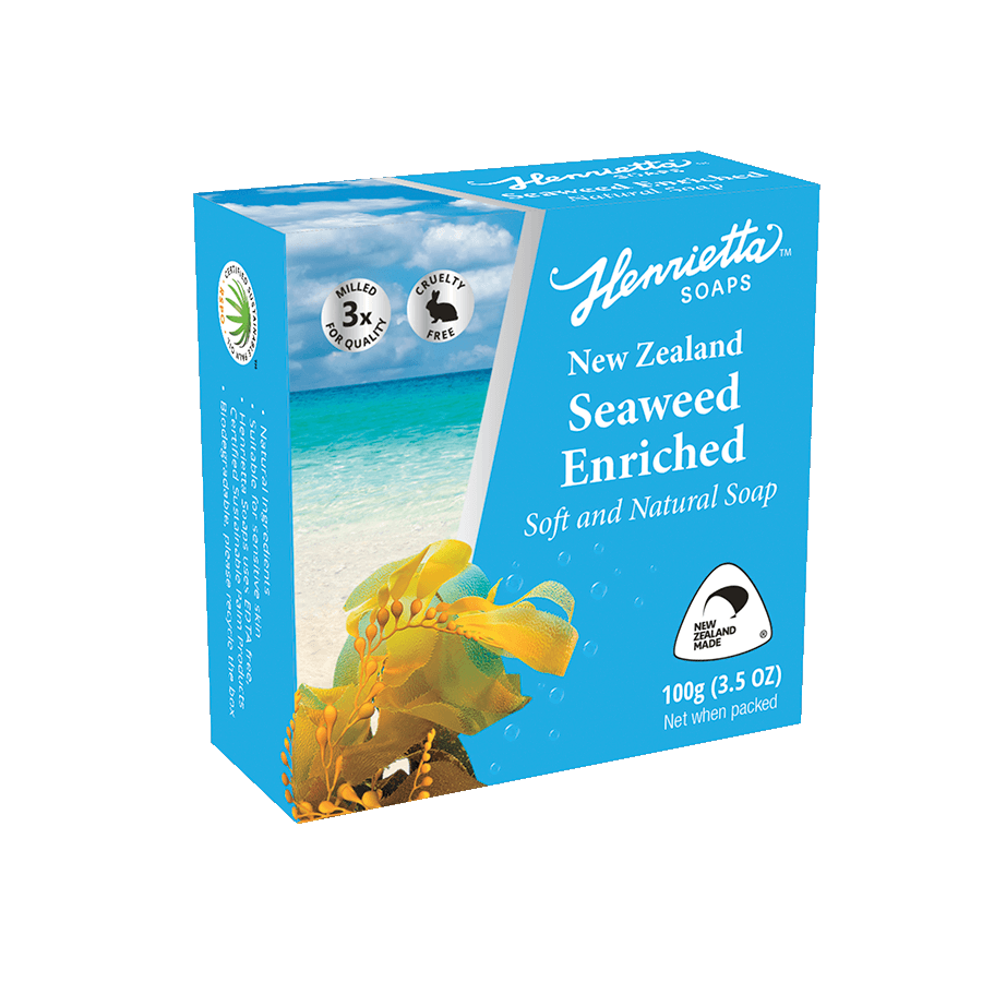 Henrietta New Zealand Seaweed Enriched Soap