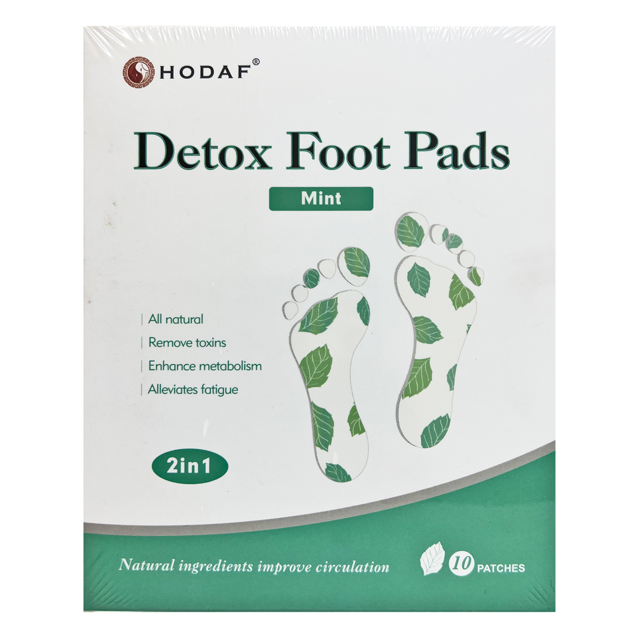 HODAF Detox Foot Pads - Mint
