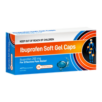 Ibuprofen Soft Gel Caps