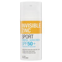 Invisible Zinc Sport Mineral Sunscreen SPF 50+