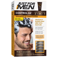 Just For Men Control GX Grey Reducing 2-in-1 Shampoo & Conditioner