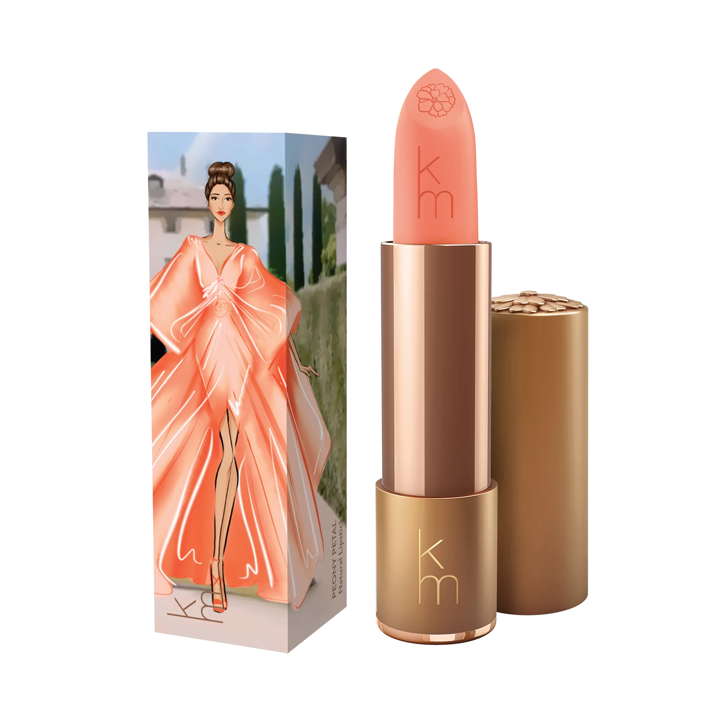 Karen Murrell 15 Natural Lipstick - Peony Petal