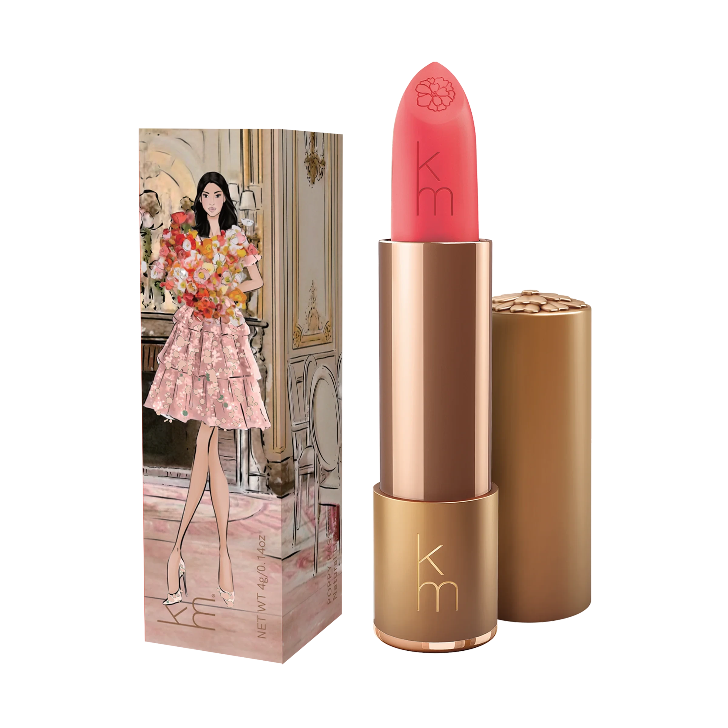 Karen Murrell 17 Natural Lipstick - Poppy Passion