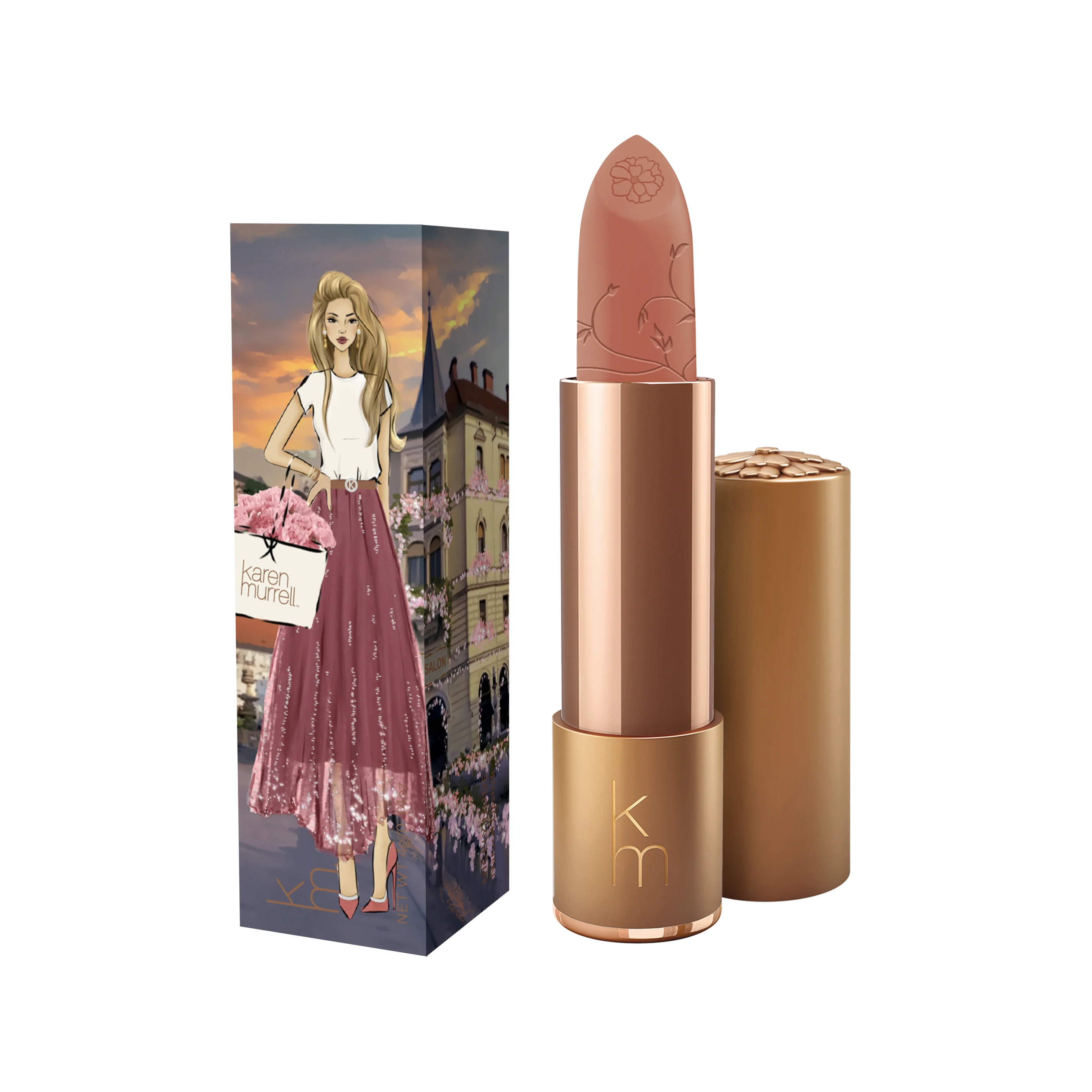 Karen Murrell 38 Natural Lipstick - Nicely Nude