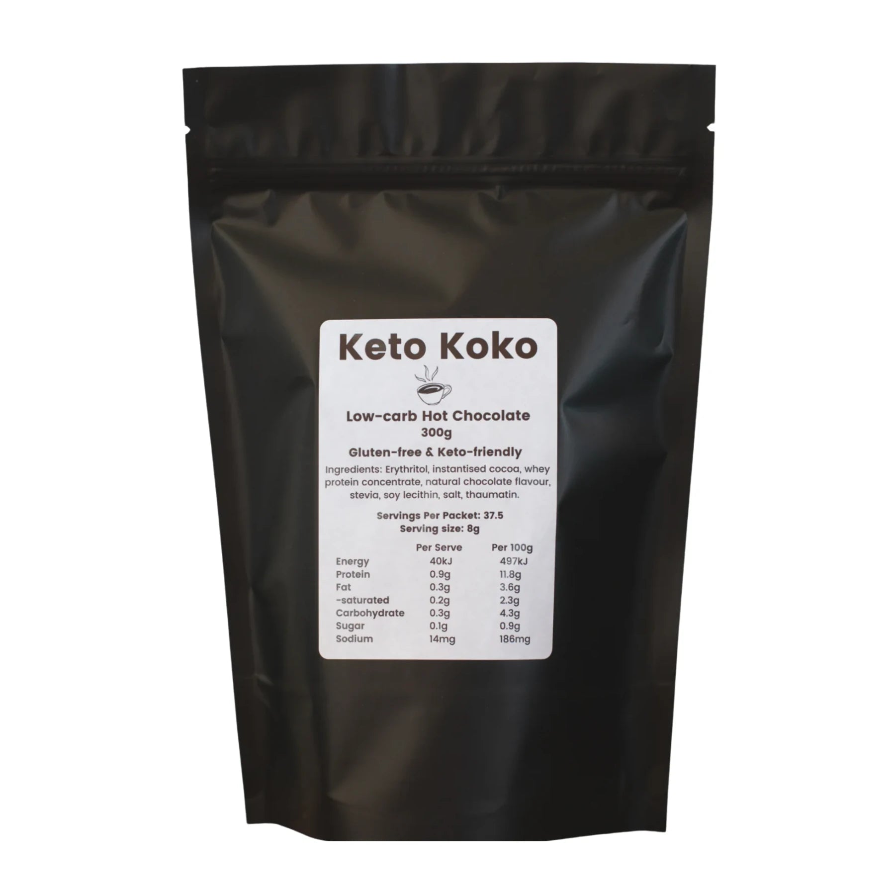Keto Koko Low-carb Hot Chocolate Mix - Original