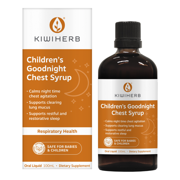 Kiwiherb Children's Goodnight Chest Syrup - Net Pharmacy