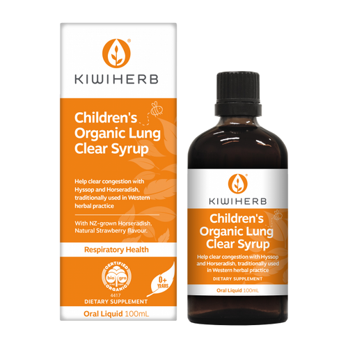 Kiwiherb Children's Organic Lung Clear Syrup