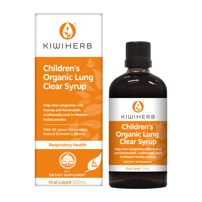Kiwiherb Children's Organic Lung Clear Syrup