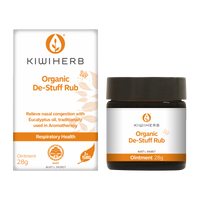 Kiwiherb Organic De-Stuff Rub