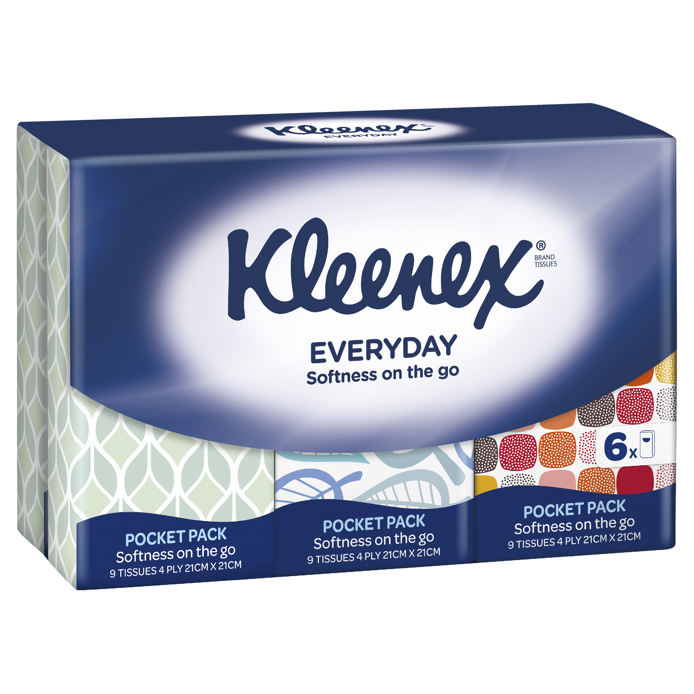 Kleenex Everyday Facial Tissues - Pocket Pack