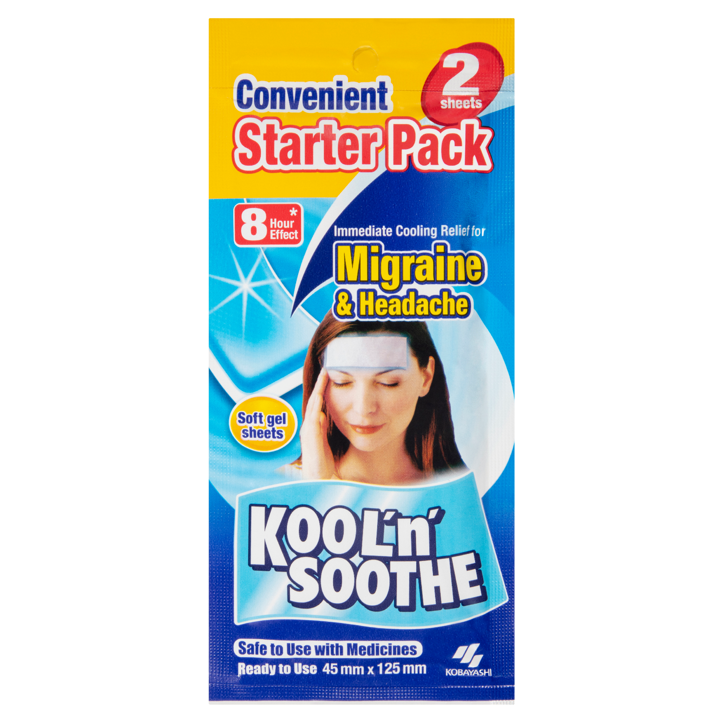 Kool 'n' Soothe Cooling Relief for Migraine & Headache