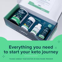 LAZU Keto Quickstart  21 Day Challenge Complete Support Kit - Vanilla Flavour