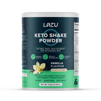 LAZU Keto Shake Powder - Vanilla Flavour