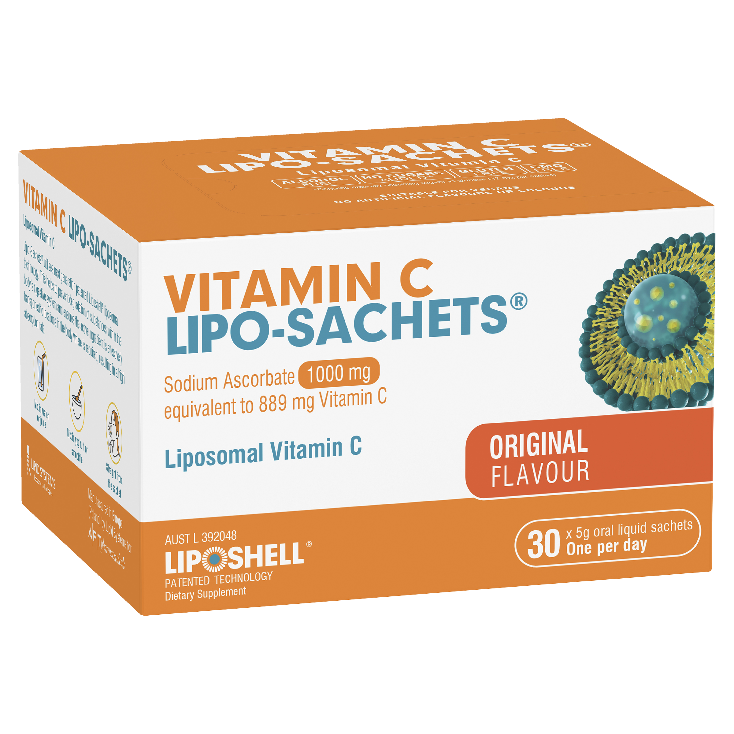 Vitamin C Lipo-Sachets Liposomal Vitamin C