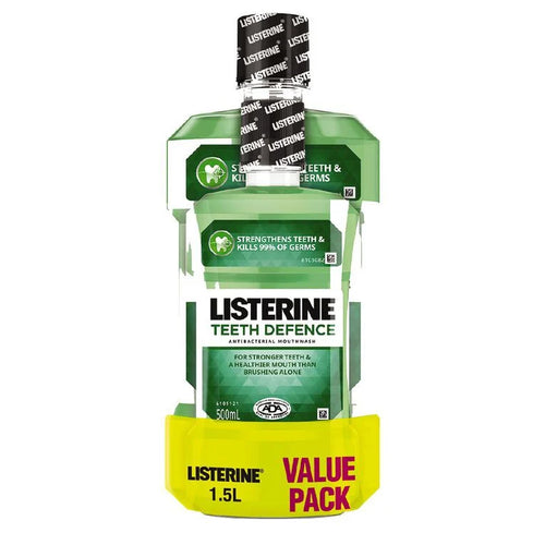 Listerine Teeth Defence Antibacterial Mouthwash