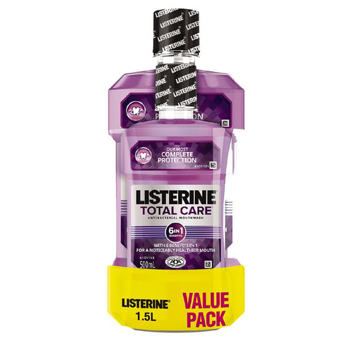 Listerine Total Care Antibacterial Mouthwash