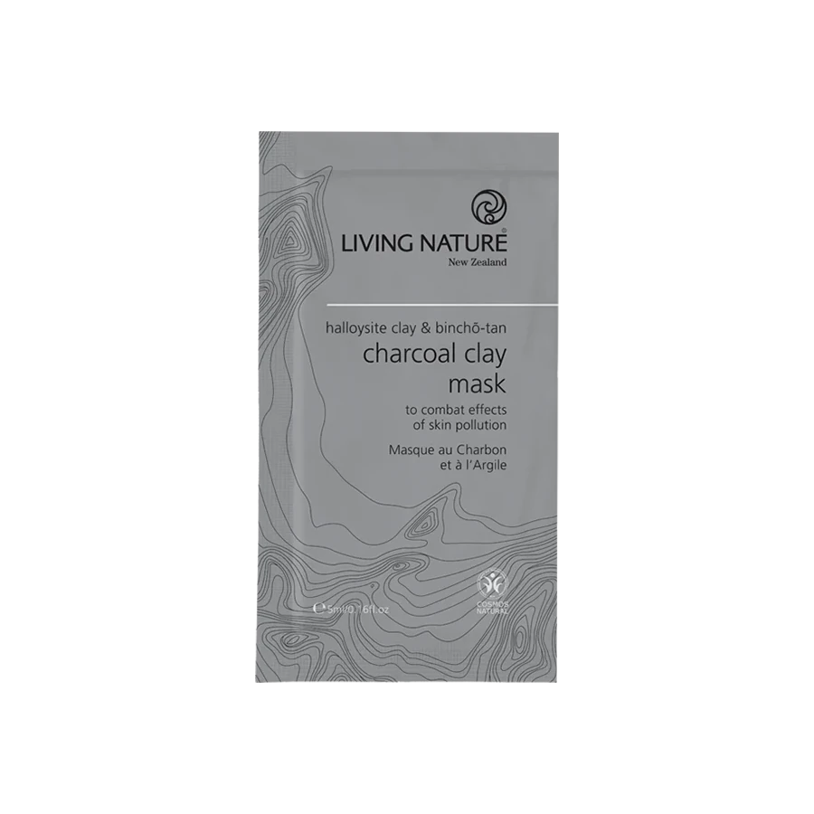 Living Nature Charcoal Clay Mask
