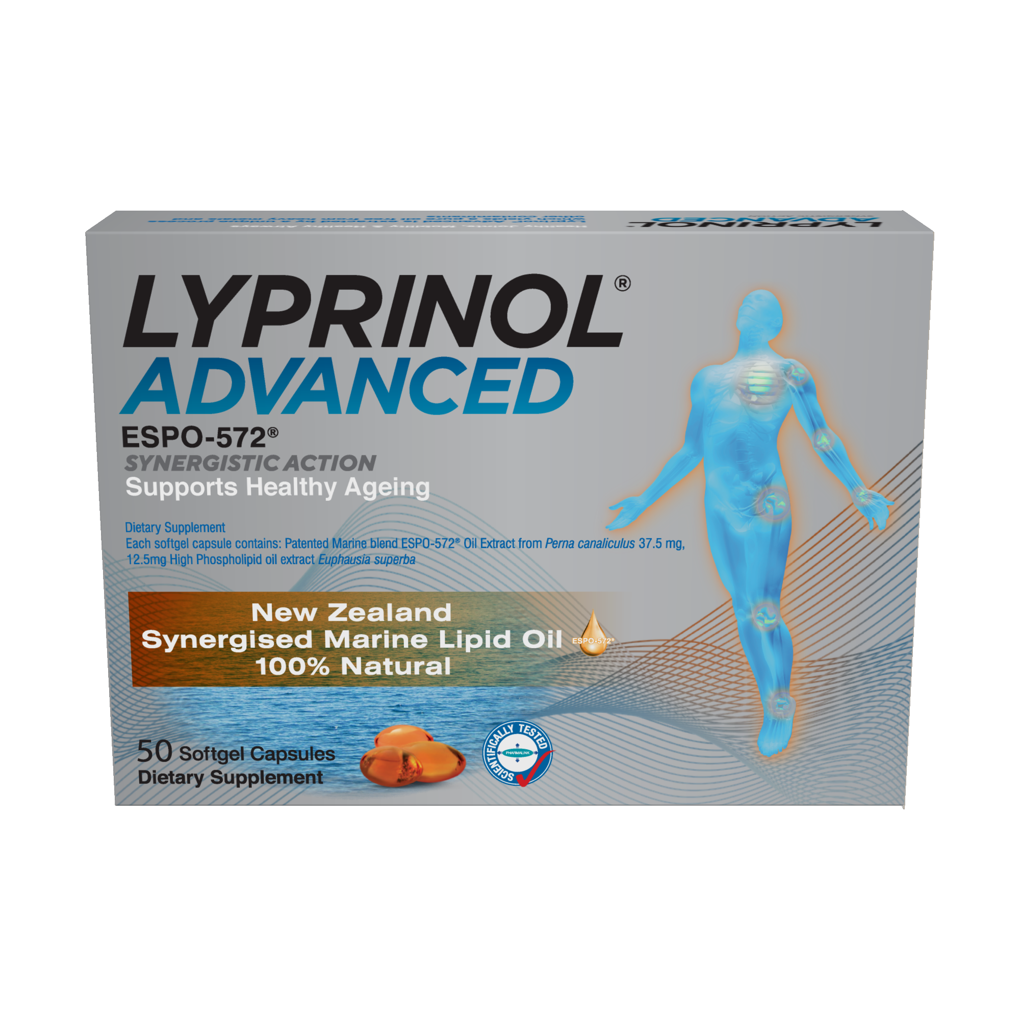 Lyprinol Advanced ESPO-572 Marine Lipid Oil