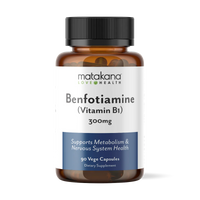 Matakana Health Benfotiamine (Vitamin B1) 300mg