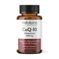 Matakana Health Co-Q10 (Ubiquinone) 200mg