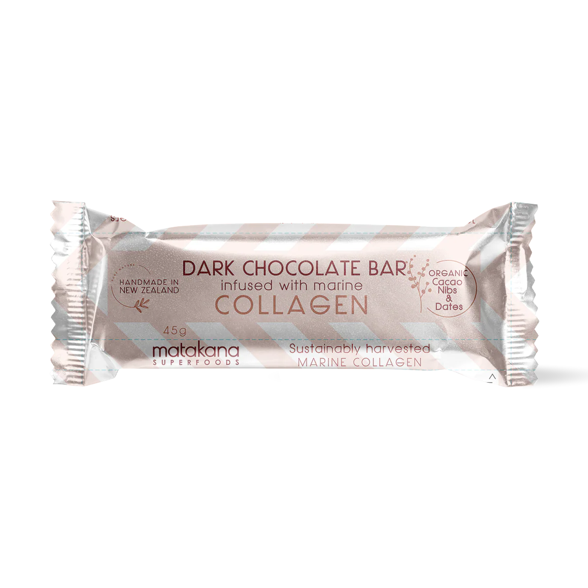 Matakana Superfoods Dark Chocolate Collagen Bar
