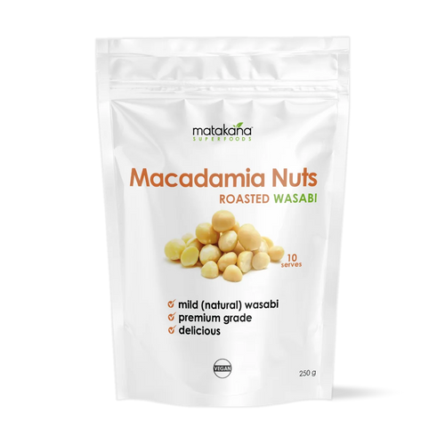Matakana Superfoods Macadamia Nuts - Roasted Wasabi