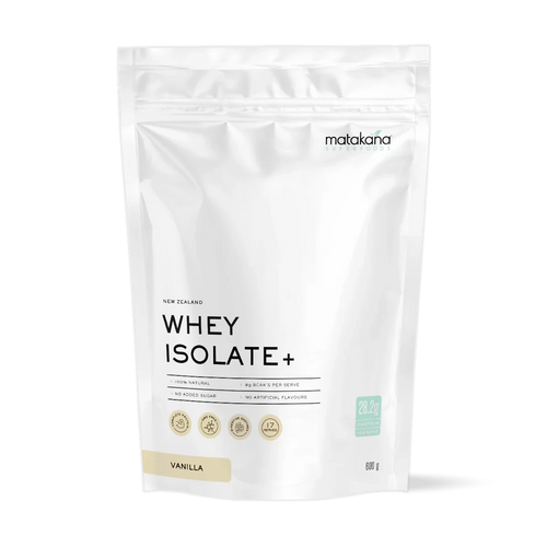Matakana Superfoods New Zealand Whey Isolate+ Protein - Vanilla Flavour