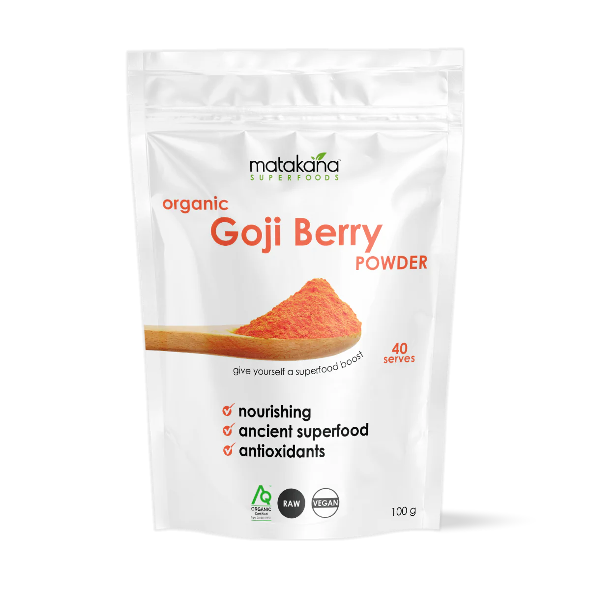 Matakana Superfoods Organic Goji Berry Powder