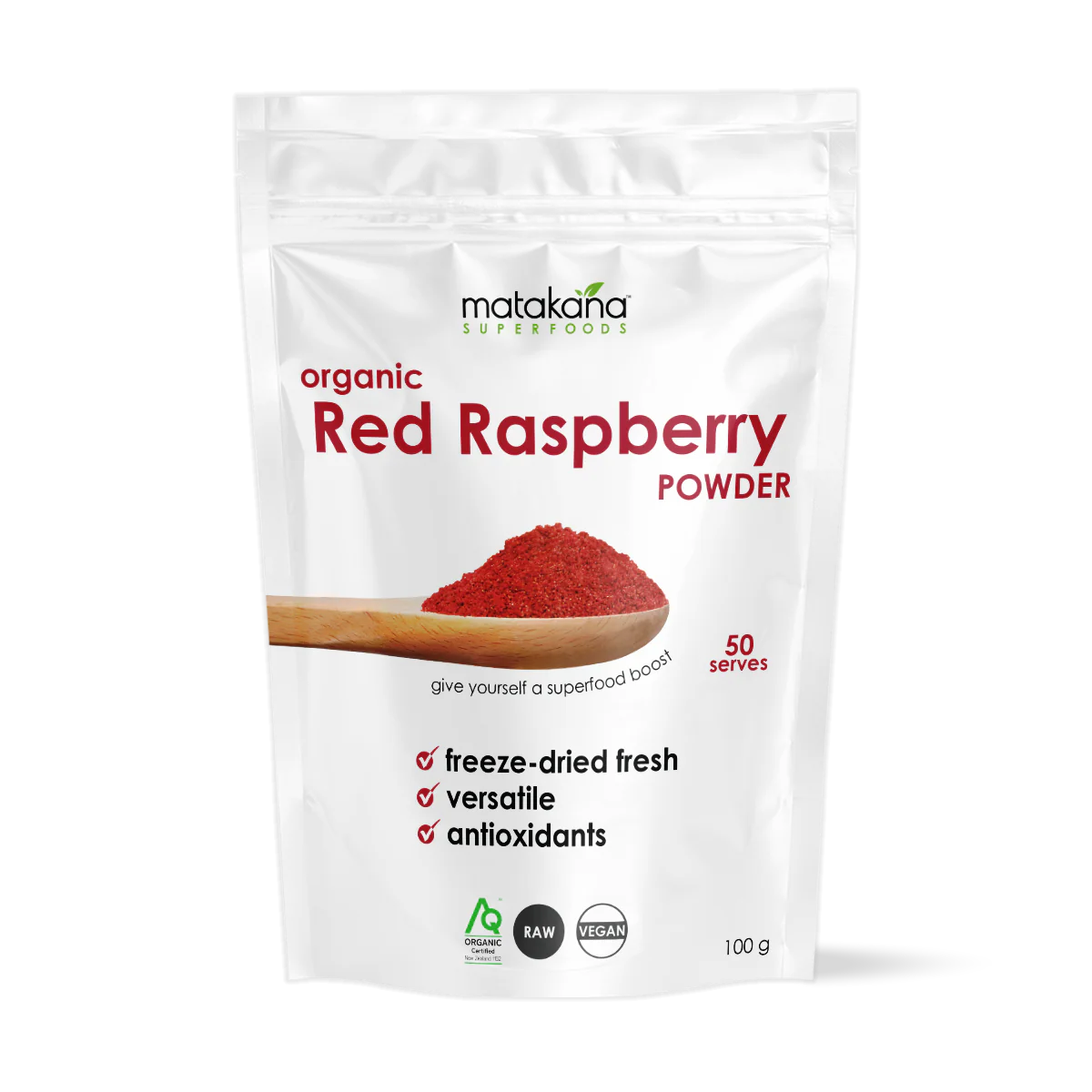 Matakana Superfoods Organic Red Raspberry Powder