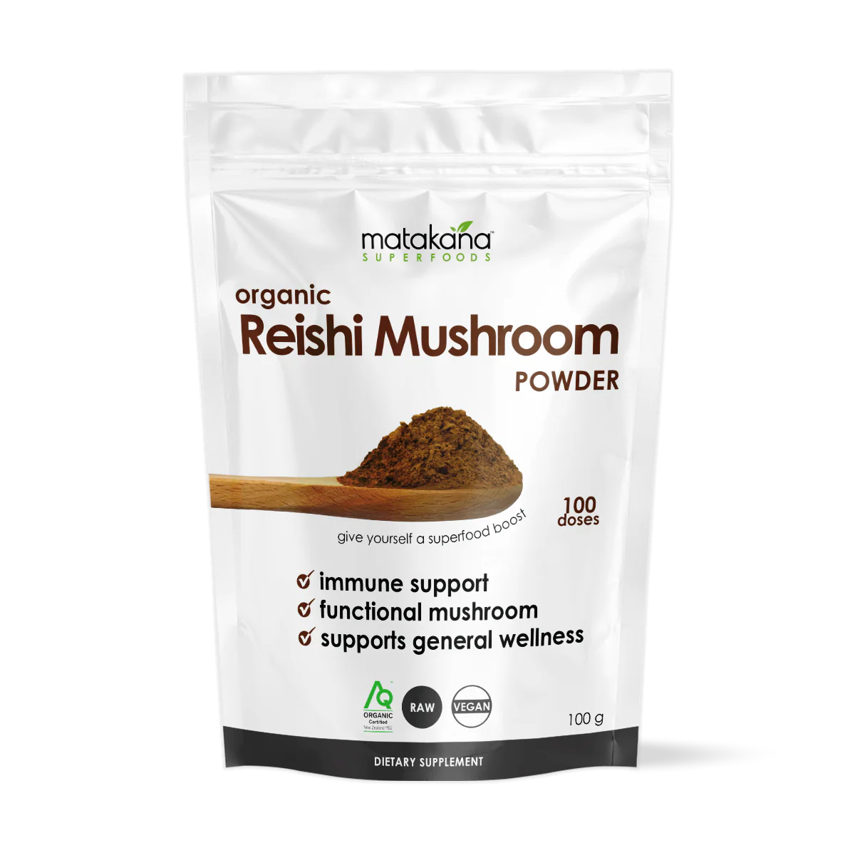 Matakana Superfoods Organic Reishi Mushroom Powder