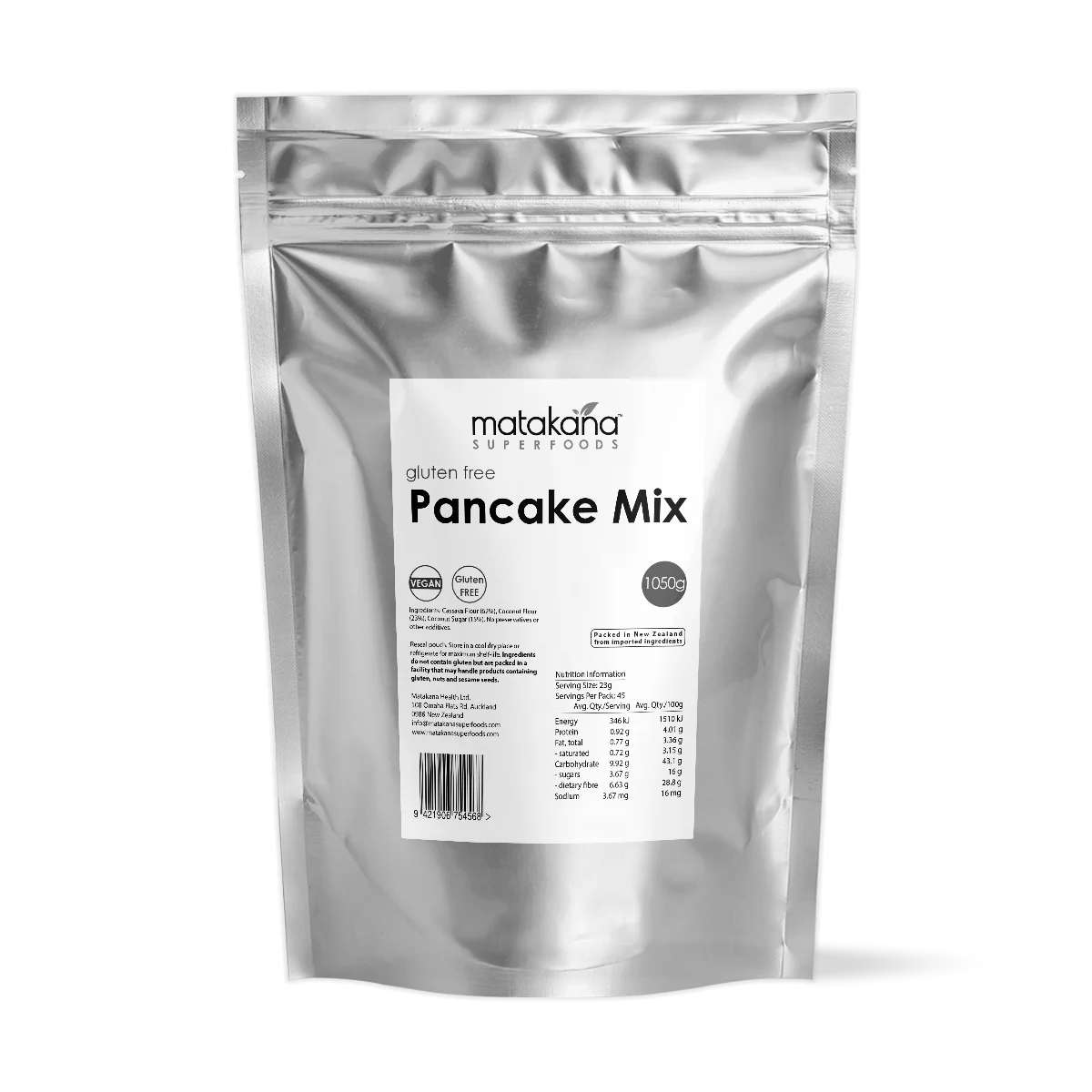 Matakana Superfoods Pancake Mix - Gluten Free