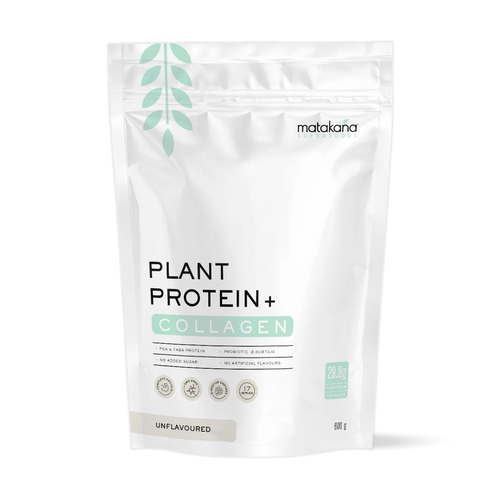 Matakana Superfoods Plant Protein + Collagen - Unflavoured
