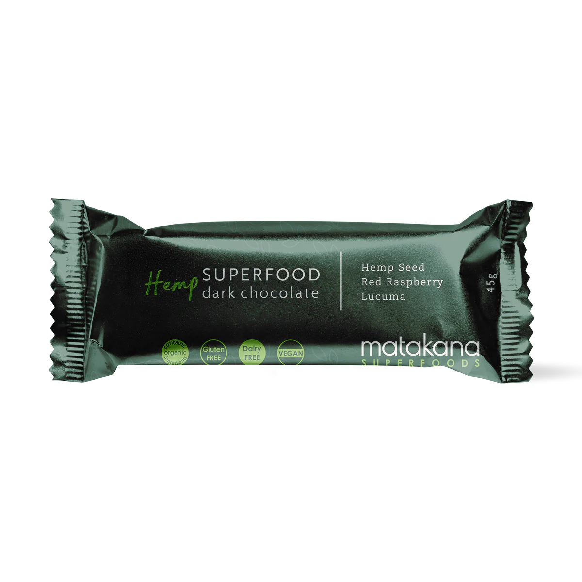 Matakana Superfoods Superfood Hemp Dark Chocolate Bar