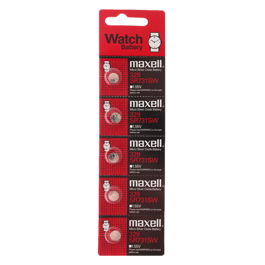 Maxell SR731SW (329) Silver Oxide Battery