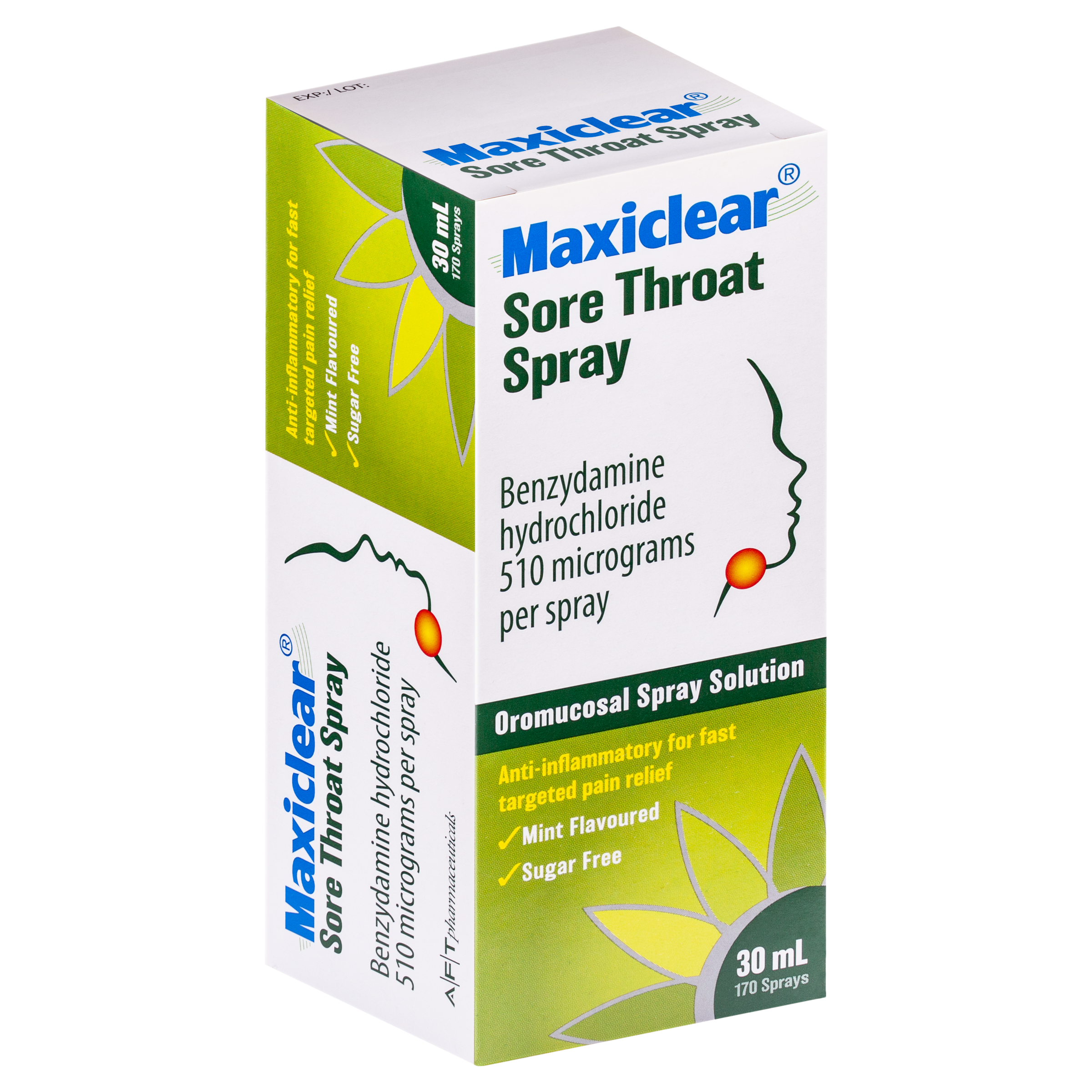 Maxiclear Sore Throat Spray