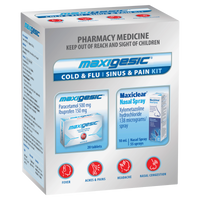 Maxigesic Cold & Flu/Sinus & Pain Kit
