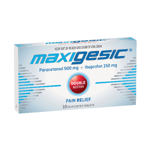 Maxigesic Double Action Pain Relief Tablets