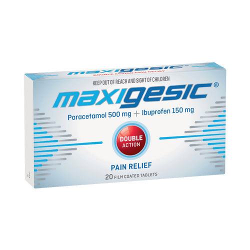 Maxigesic Double Action Pain Relief Tablets