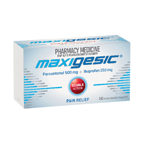 Maxigesic Double Action Pain Relief Tablets