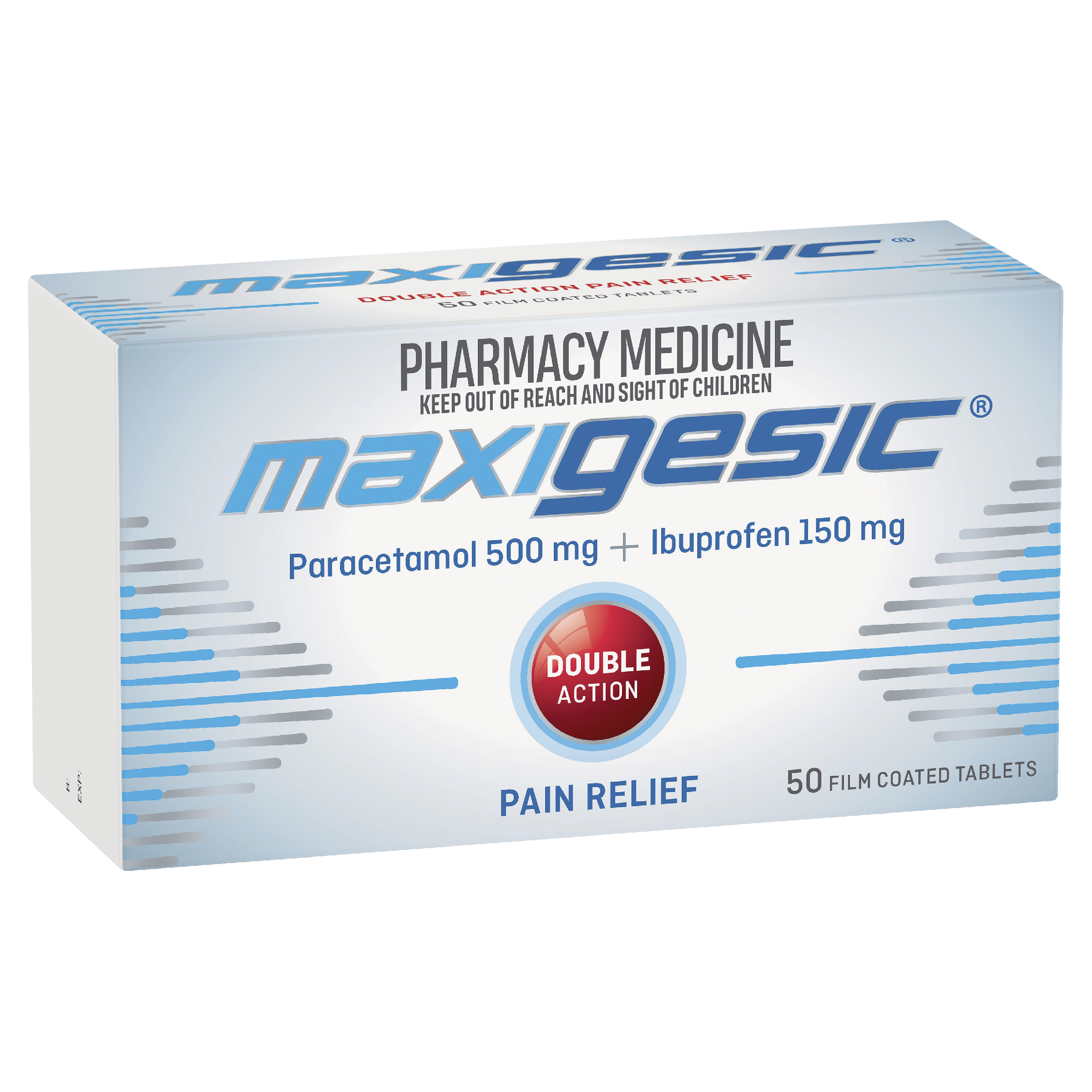 Maxigesic Double Action Pain Relief Tablets