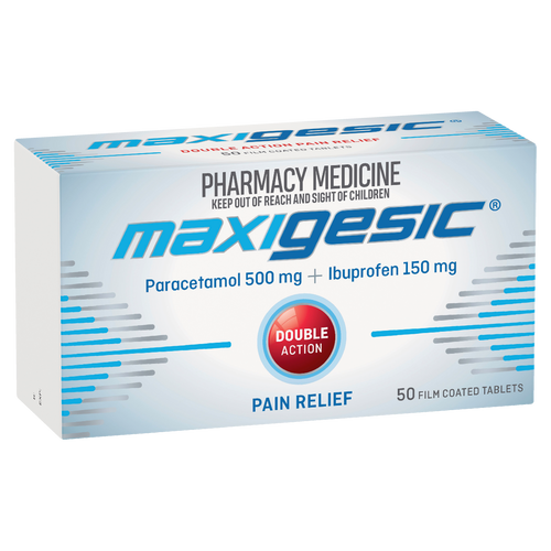 Maxigesic Double Action Pain Relief Tablets