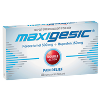 Maxigesic Double Action Pain Relief Tablets