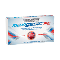 Maxigesic PE Triple Action Cold, Flu & Sinus Relief